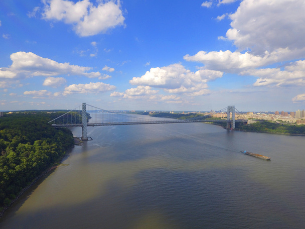 Foto aérea del puente George Washington
 - Foto, imagen