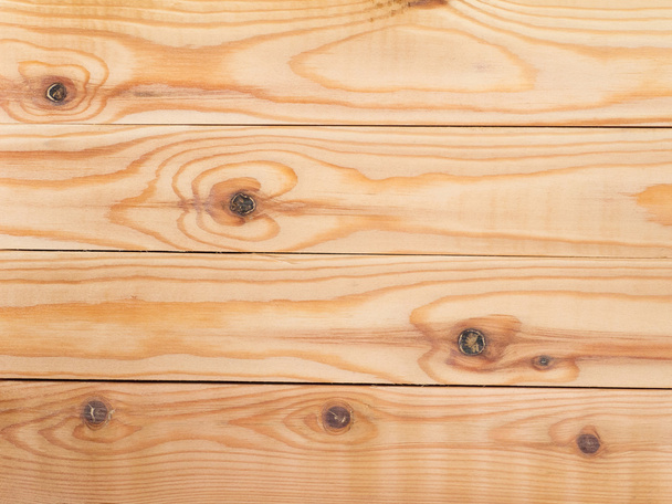 New knotted pine planks background - Photo, Image