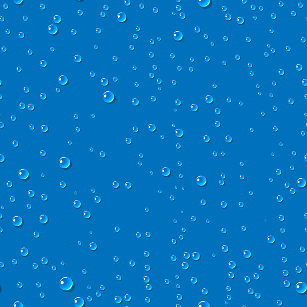 Water transparent drops seamless pattern. - Vektori, kuva