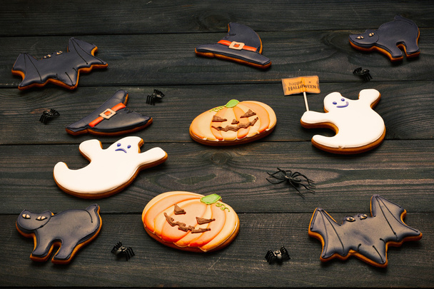 mucchio di biscotti di Halloween
 - Foto, immagini