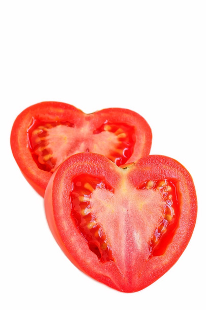 σχήμα καρδιάς ντομάτα - Φωτογραφία, εικόνα