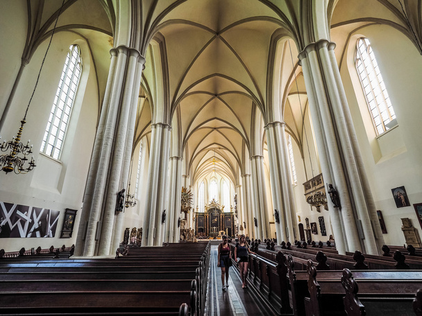 Церковь Мариенкирхе в Берлине (HDR)
) - Фото, изображение