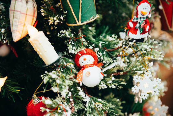 Toys on the Christmas tree - Photo, Image