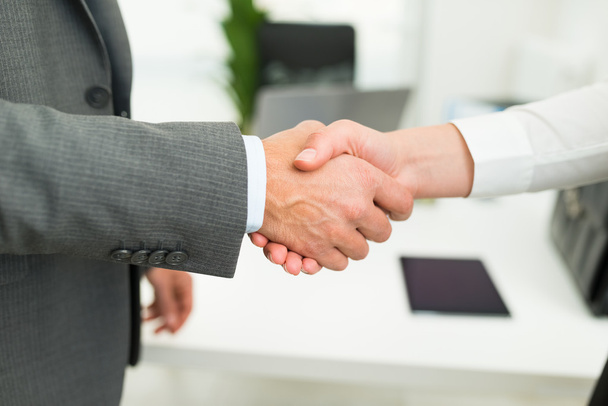 Business people shaking hands - 写真・画像