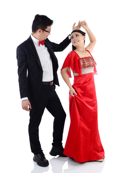 Asian wedding couple - Foto, Imagem