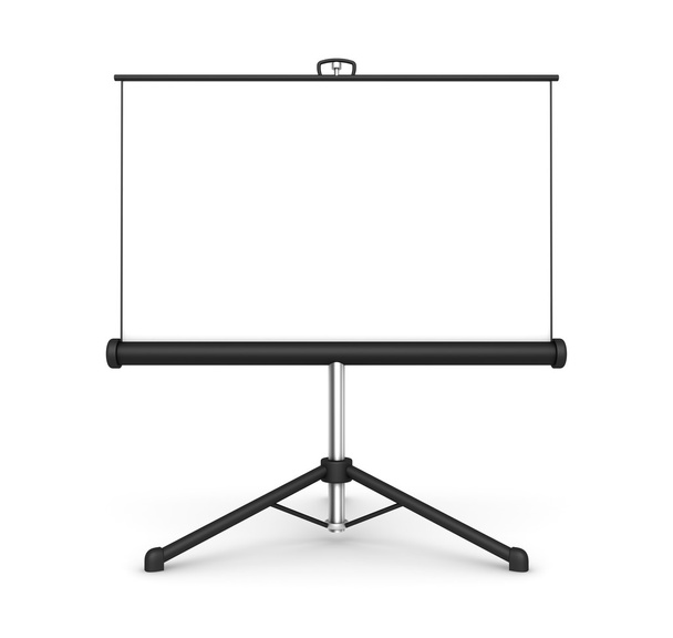 projection screen  3d illustration - Photo, Image