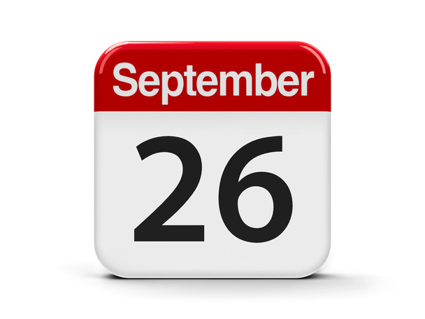 Kalender vom 26. September - Foto, Bild