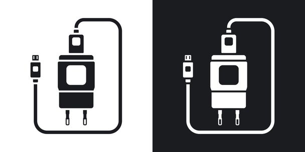 Charger for Phone icons - Vector, Image