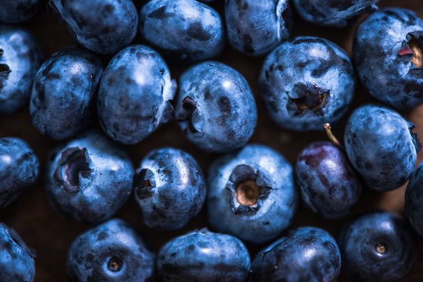 Macro view blueberries - Photo, Image