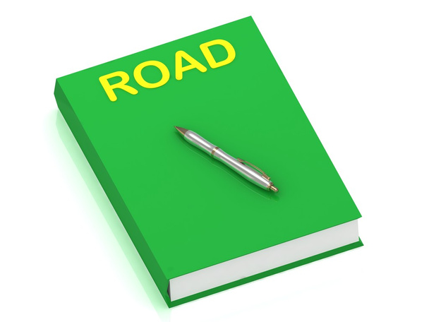 ROAD name on cover book - Foto, Imagen