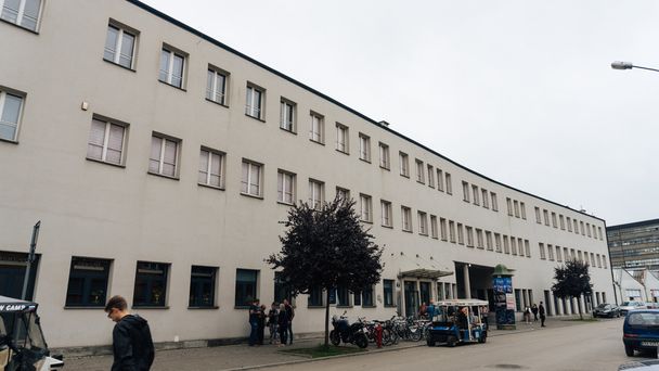 Schindlers fabriek-Museum in Krakau. - Foto, afbeelding