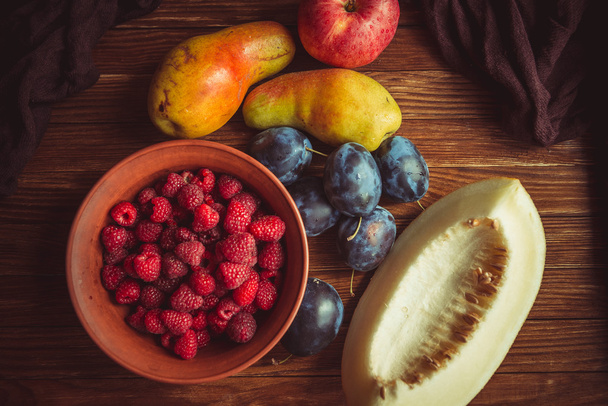 Fruits on the table. - Φωτογραφία, εικόνα