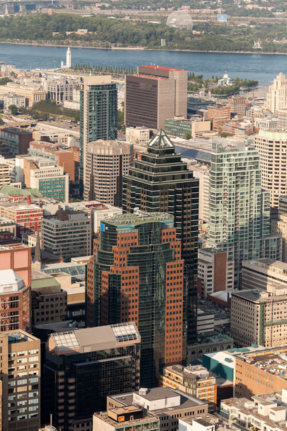 Vista aérea de Montreal
 - Foto, Imagem