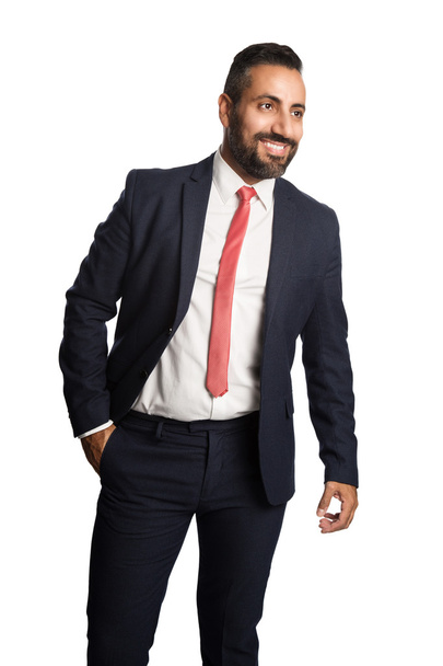 Handsome businessman in suit - Fotoğraf, Görsel