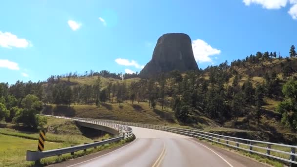 Ördögök Tower nemzeti emlékmű Wyoming - Felvétel, videó