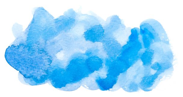 abstrakcyjny niebieski akwarela tło. - Zdjęcie, obraz