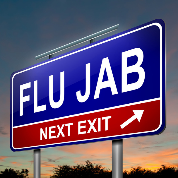 Concept d'alerte grippale
. - Photo, image