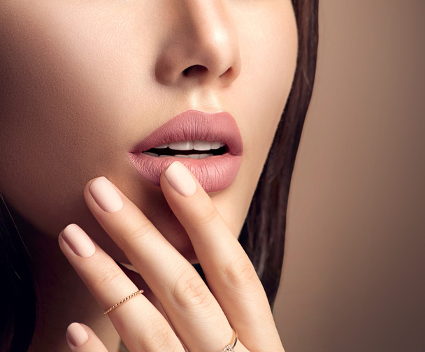 Perfect woman's sensual lips  - Foto, immagini