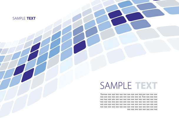 Blue abstract template - Vector, Image