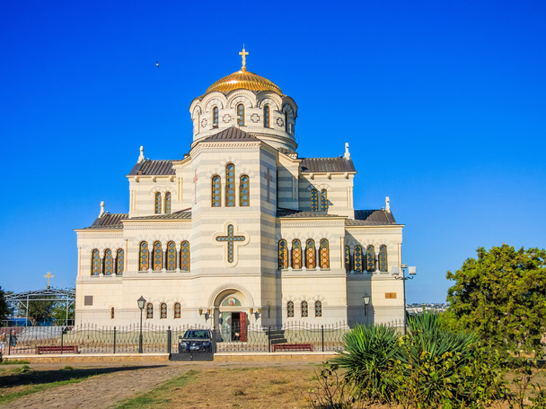 Vladimir Cathedral in Tauric Chersonesos, Sevastopol city, Crimea - Foto, imagen
