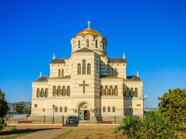 Vladimir Cathedral in Tauric Chersonesos, Sevastopol city, Crimea - Foto, imagen
