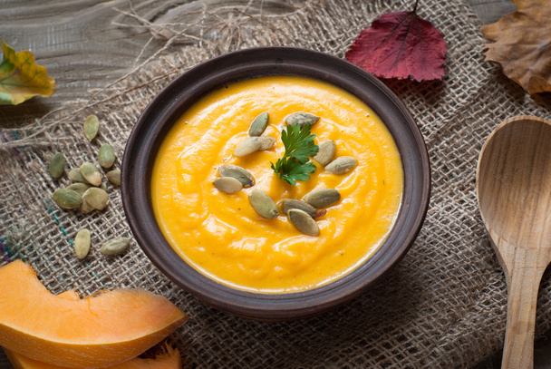 Traditional Pumpkin soup - Fotografie, Obrázek