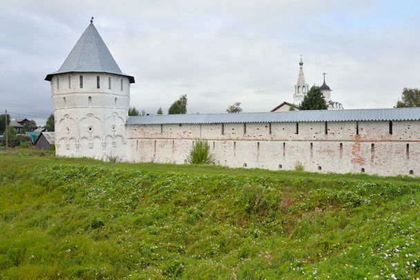 Fortress wall of Saviour Priluki Monastery. - Fotó, kép