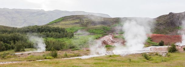 Valle geotermica attiva di Haukadalur
 - Foto, immagini