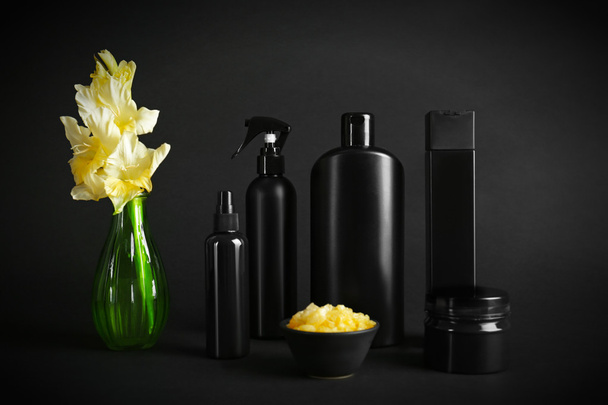 Set of cosmetic bottles - Фото, зображення
