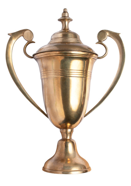 Справжній золотий металевий трофей
 - Фото, зображення