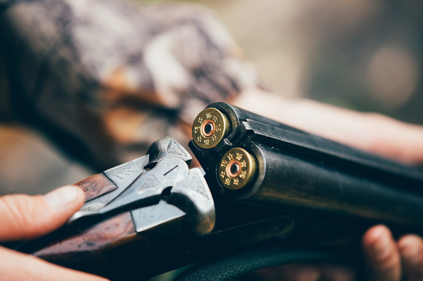 Hunter rifle cartridges - Valokuva, kuva