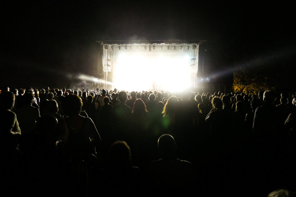 En concert rock. Spectacle lumineux
 - Photo, image