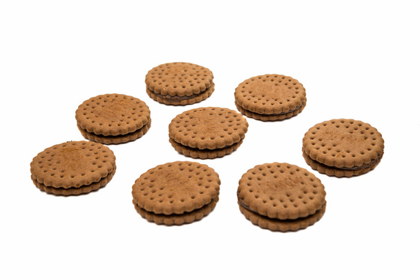 Biscuits sandwich au chocolat
  - Photo, image