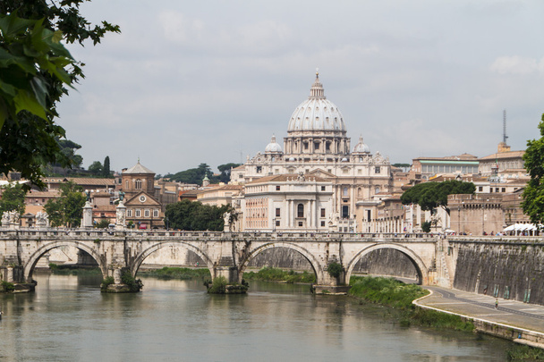 Basilica di San Pietro, Rome Italy - Fotoğraf, Görsel