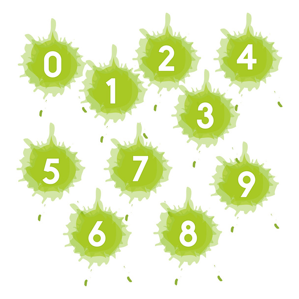 Set tipografico di numeri
 - Vettoriali, immagini