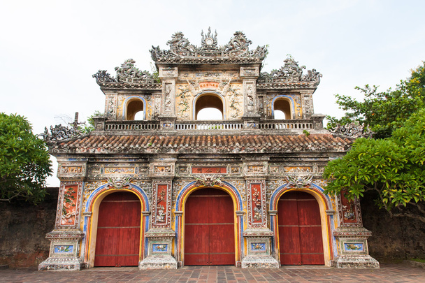 Koninklijke poort in Hue, Vietnam - Foto, afbeelding