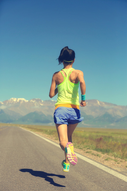  healthy lifestyle woman running - Photo, Image