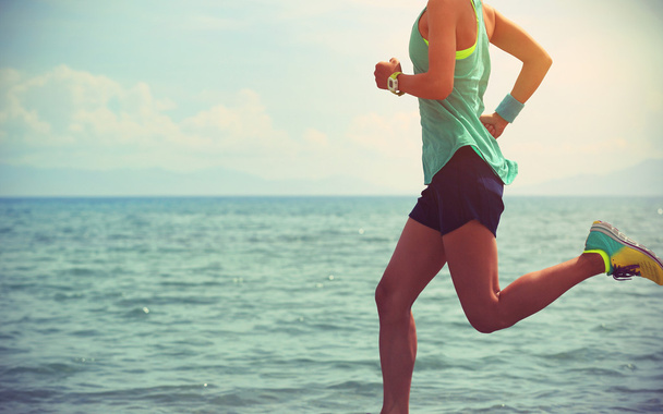 Fitness mujer corriendo - Foto, Imagen