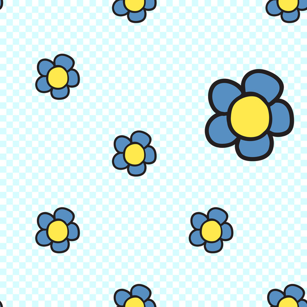 abstract flower pattern  - Вектор, зображення
