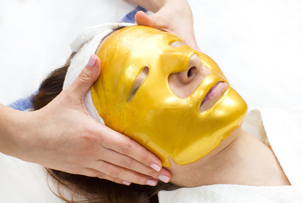 proces masáže a ošetření obličeje - Fotografie, Obrázek