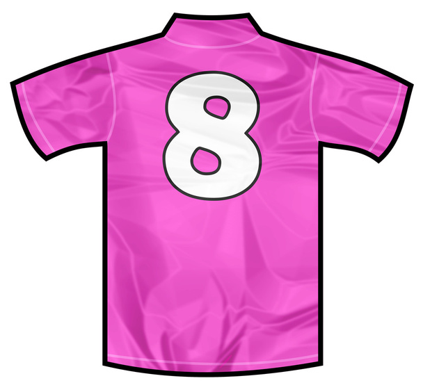 Camisa rosa oito
 - Foto, Imagem