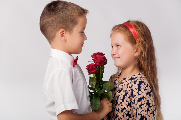 relationship between young children - Фото, зображення