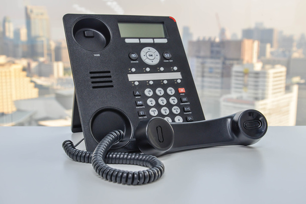 Teléfono de oficina - Tecnología de teléfono IP para negocios
 - Foto, Imagen