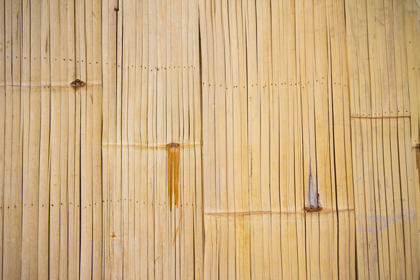 bamboe muur achtergrond - Foto, afbeelding