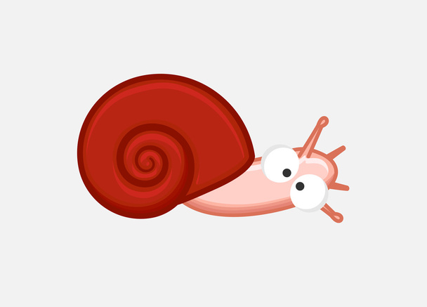 Funny Snail Vector  - Vector, Image
