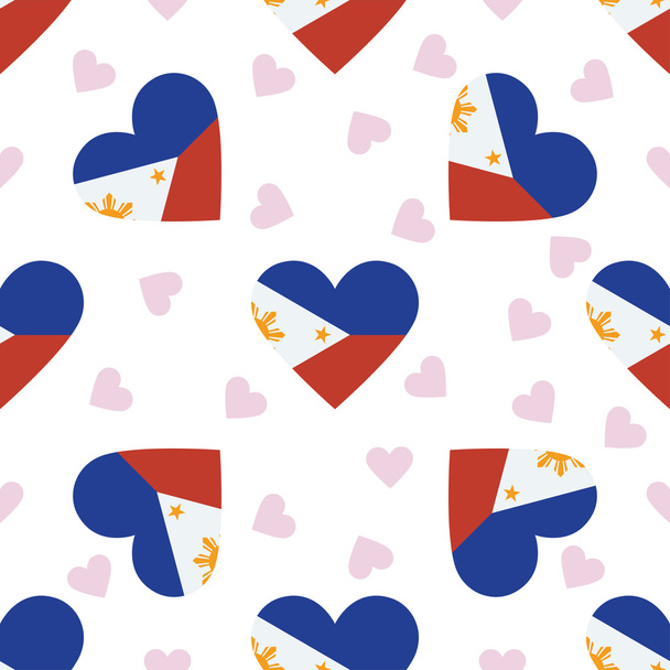 Philippines independence day seamless pattern. - Vector, afbeelding
