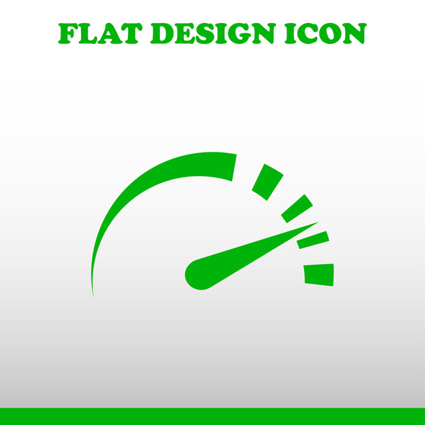 tachometer icon. web design - Vector, Image