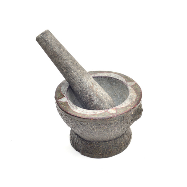 Mortar and Pestle Isolated - Photo, Image