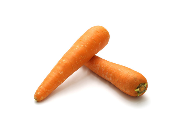 Ізольована морква на білому тлі з відсічним контуром
 - Фото, зображення