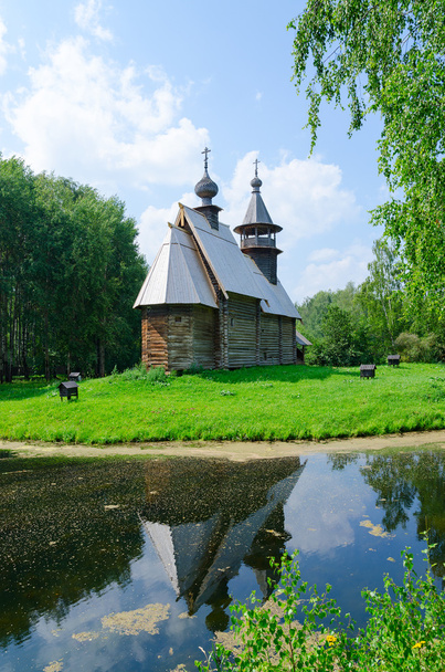 Kostroma Architectural-Ethnographic and Landscape Museum-Reserve Kostromskaya Sloboda - Fotoğraf, Görsel